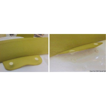 Stayput Press support en plastique blanc Stayput - Boutons en plast...