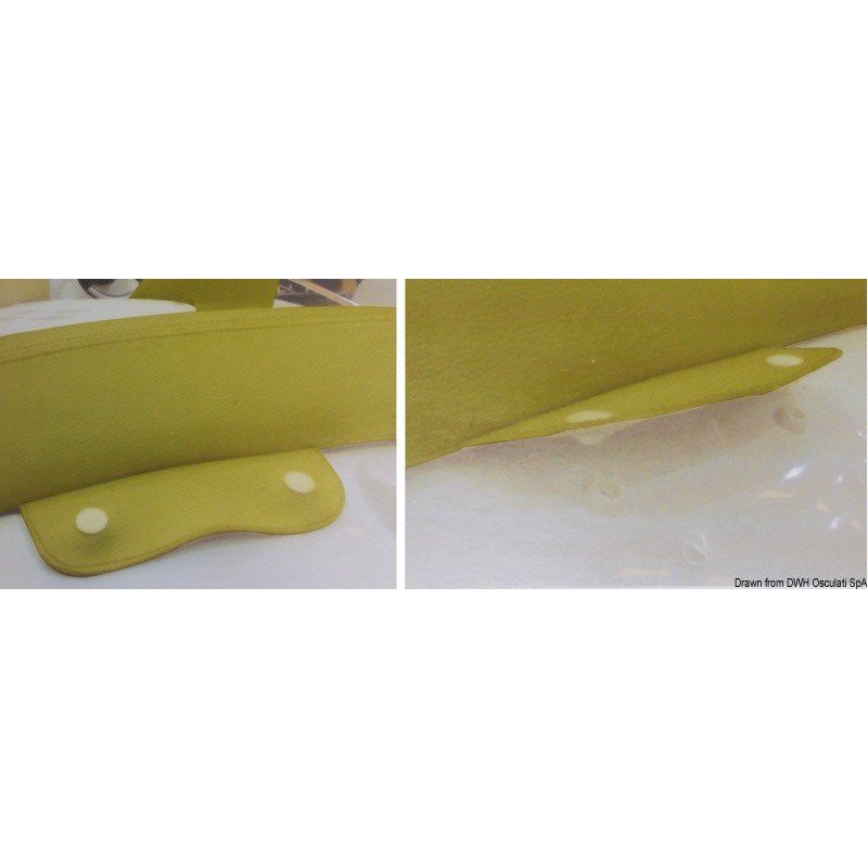 Stayput Press support en plastique noir Stayput - Boutons en plasti...