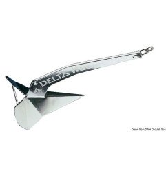 Ancre Delta inox 16 kg - Ancre LEWMAR Delta en inox - discount-nau...