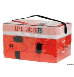 Sac en PVC pour 4 gilets 100N de sauvetage Osculati - Sac pour gile...