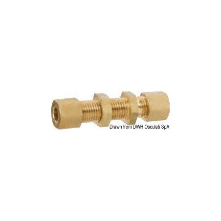 Raccord passe coque GOK - Raccords M5 - discount-nautic.com