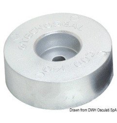 Anode poupe 140 x 35 mm Osculati - Anode poupe - discount-nautic.com