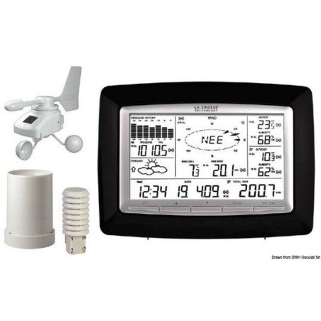 Station météo électronique avec capteur La Crosse - Station météo é...