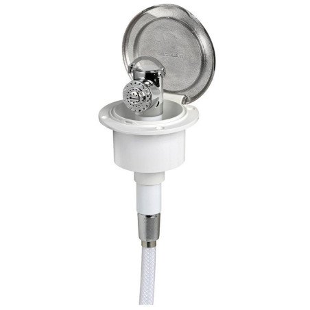 Coffret douche inox Classic Evo tuyau inox 4 m Osculati - Boîtier d...