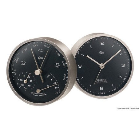 Baro/thermo/hygrométre noir Barigo Pentable Barigo - Instrument BA...