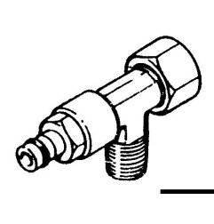 Raccord à T 3/8" pour pompes Ultraflex Ultraflex - Raccords pour ti...