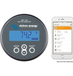 Contrôleur batteries VICTRON BMV-712 smart 9-90 Victron Energy - Co...