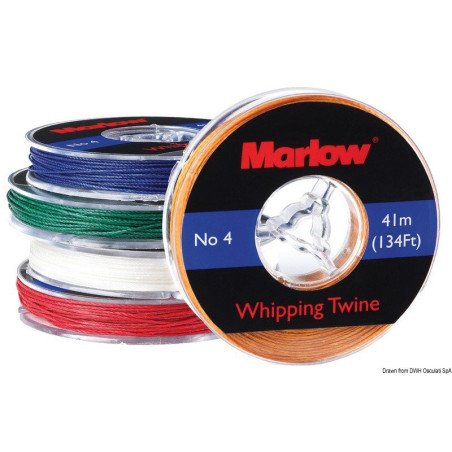 Fil à surlier Marlow 0,5 mm Marlow - Fil MARLOW en polyester ciré -...