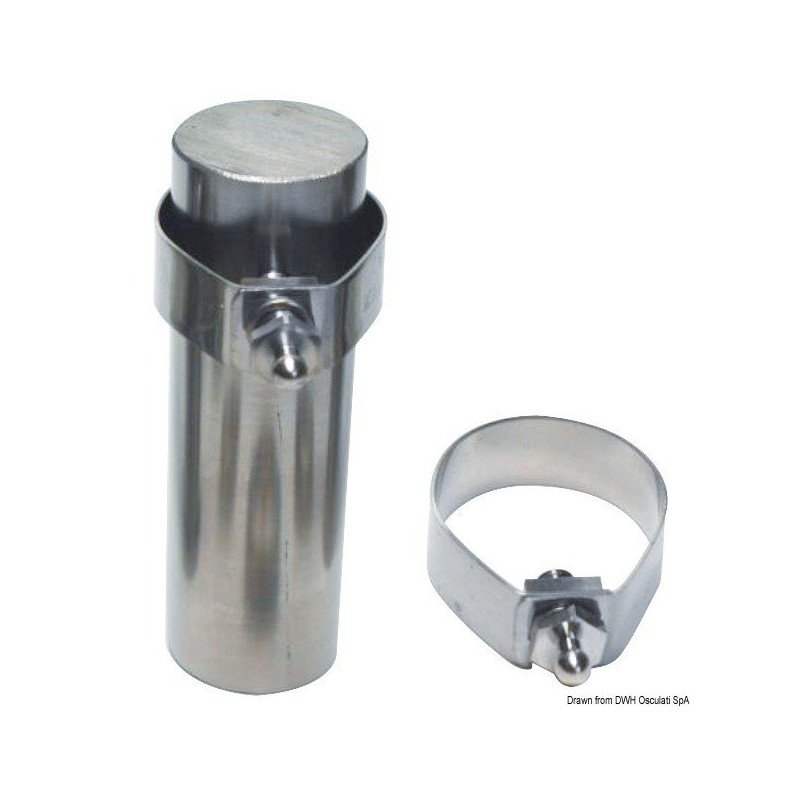 Collier de serrage inox pour boutons Tenax 25 mm Osculati - Collier...