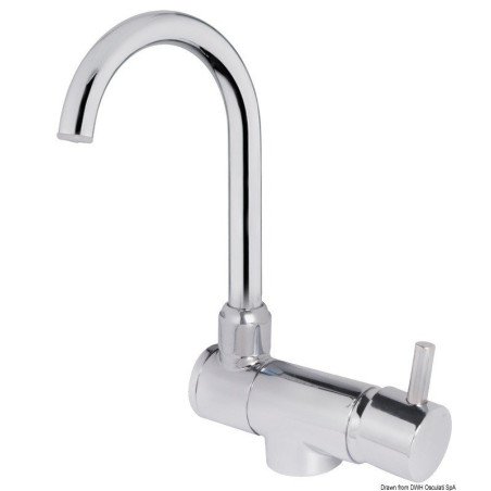 Mélangeur Slim eau chaude/froide Osculati - Série Slim - discount-n...
