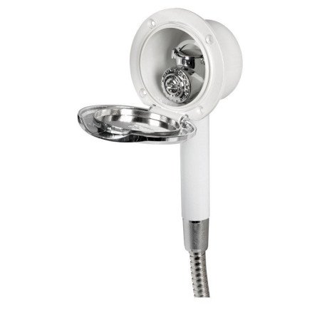 Coffret douche chromé Classic Evo tuyau inox 4 m Fixation à paroi O...