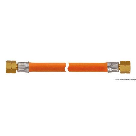 Tube G 1/4 LH x G 1/4 LH x 800 mm GOK - Tuyaux G 1/4 LH x G 1/4 LH ...
