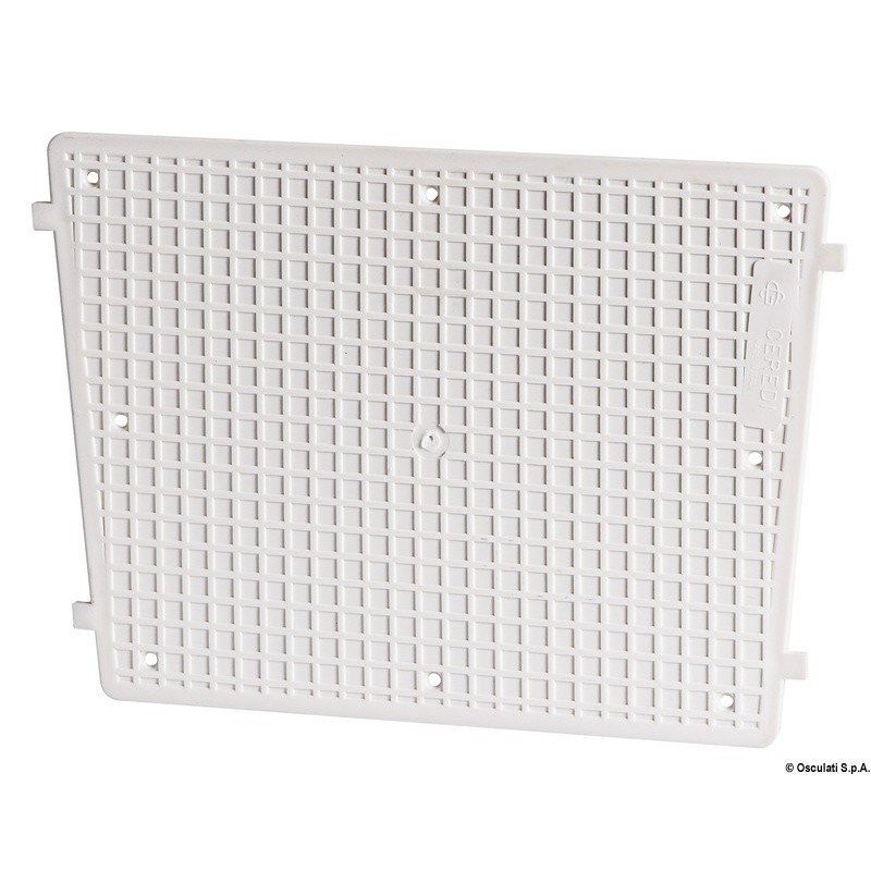 Plaque protection plastique poupe blanc 300x220 mm Osculati - Plaqu...