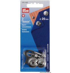 Boutons à pression Tenax blister 2+2 - - Boutons et boutons mâle au...