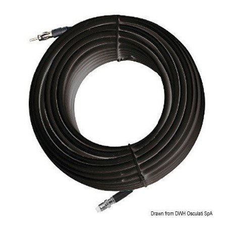 Câble RG62 pour antennes AM/FM Glomeasy Line 18 m Glomex - RG62 cab...