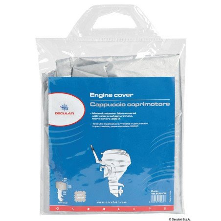 Housse moteur en tissu 55x33x45 cm 300D Osculati - Housse moteur en...