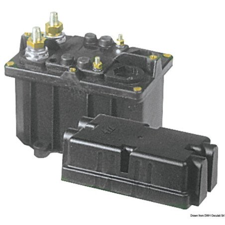 Coupe-batterie automatique unipolaire 12 V Osculati - Coupe-batteri...