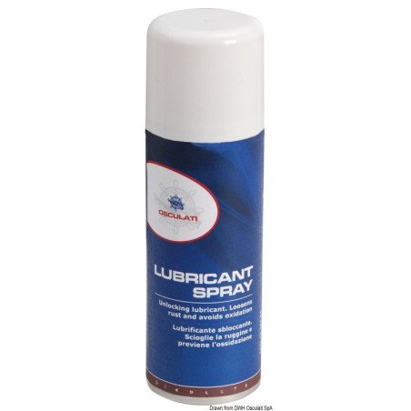 Spray lubrifiant anti-corrosion 200 ml Osculati - Spray lubrifiant ...
