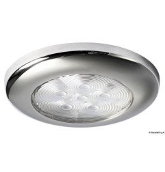 Plafonnier LED sans encaissement blanc Osculati - Plafonnier LED s...