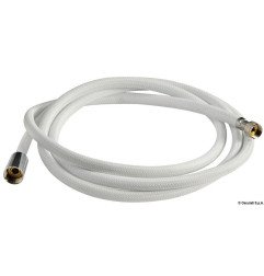 Tuyau douche armé en nylon blanc 4 m Osculati - Tuyau douche en nyl...