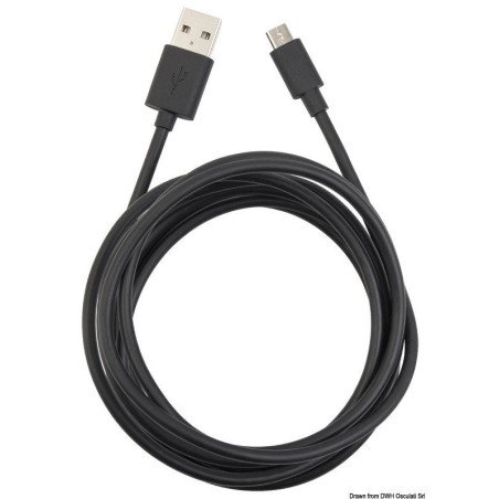 Câble USB 2m Scanstrut - Prise + câble USB étanches IPx6 - discount...