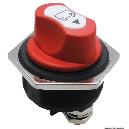 Coupe-batterie Compact 32 V DC 300 A Osculati - Coupe-batterie Comp...