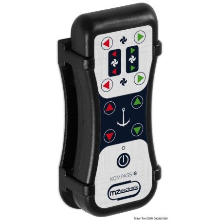 Radiocommande MZ Kompass-8 émetteur+récepteur MZ Electronic - Radio...
