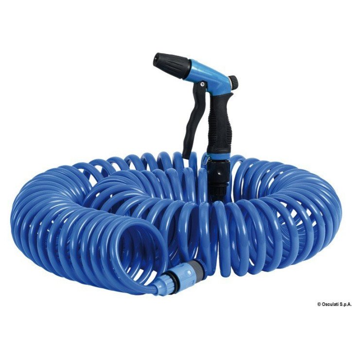Tuyau rétractable pour lavage bateau 40'