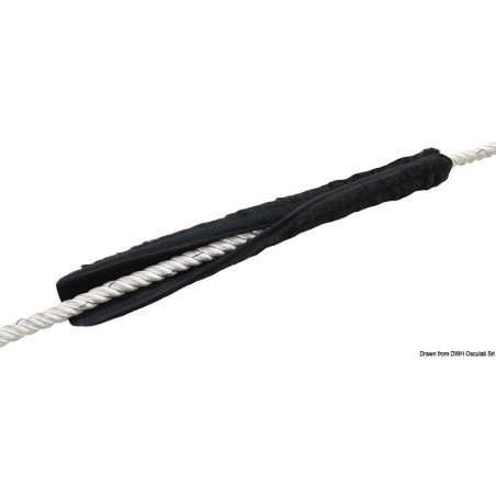 Protection coque laine blanc p. bouts Ø 14/22 mm Osculati - Protect...