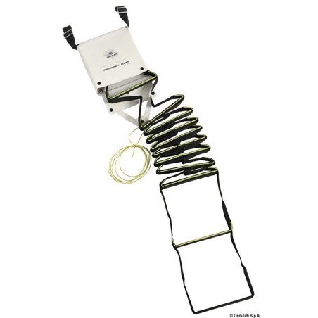 Echelle de secours 11 marches conforme normes ISO 15085 Osculati - ...