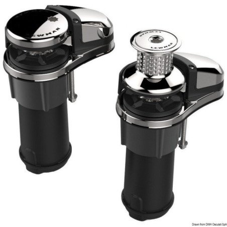 Kit guindeau VX1L 12V 800W 8mm sans poupée - Kit guindeau LEWMAR V...