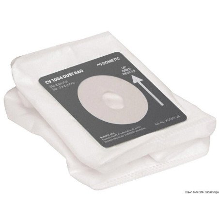 Kit sachets rechange aspirateur centralisé 5pièces Dometic - Aspira...