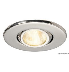 Spot Altair poli miroir LED HD Osculati - Spot LED orientable comp...