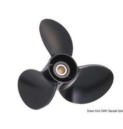 Hélice JONSON.EVINRUDE 12,5x13 Solas propellers - Pour moteurs JOHN...