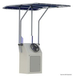 T-Top rétractable en aluminium bleu 1700x1400 mm Oceansouth - T-Top...