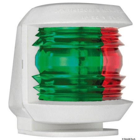 Feu de navigation pont UCompact blanc/rouge-vert Osculati - Feux d...
