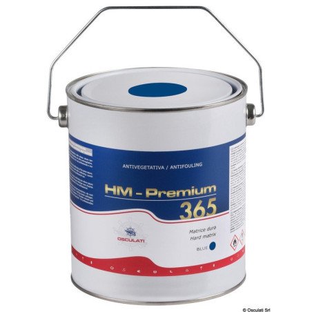 Antifouling à matrice dure HM Premium 365 blue 2,5 l Osculati - Ant...