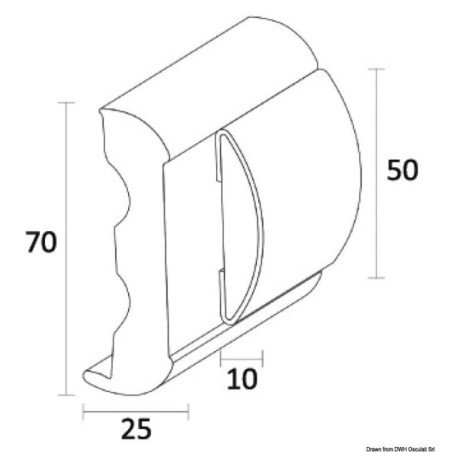 Défense de quai SPHAERA 50 base standard 24m Tessilmare - Défense d...