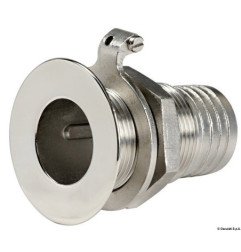 Passe-coque au ras AISI 316 1"1/2 x 44 mm Osculati - Passe-coque au...