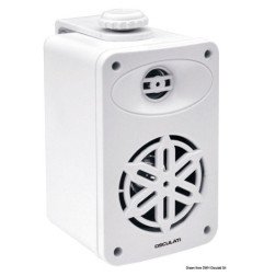 Haut-parleurs 2 voies p.intérieur 4" -2x120W blanc Osculati - Haut-...