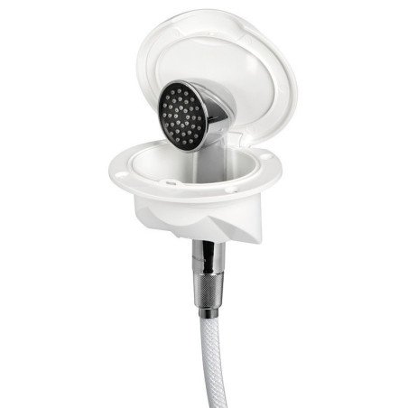 Douche de pont Nuvola douche Keji tuyau INOX 2,5m Osculati - Boîtie...
