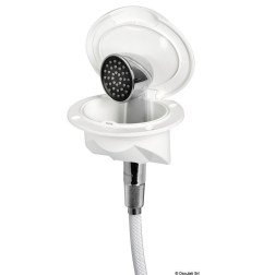 Douche de pont Nuvola douche Keji tuyau PVC 2,5m Osculati - Boîtier...