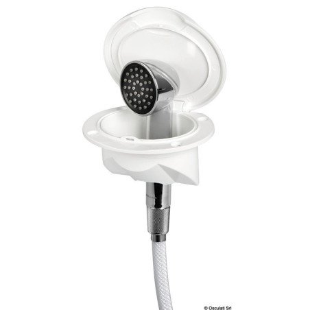 Douche de pont Nuvola douche Keji tuyau PVC 2,5m Osculati - Boîtier...
