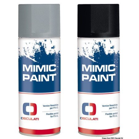 Peinture Spray MIMIC PAINT blanc RAL 9010 400ml Osculati - Peinture...