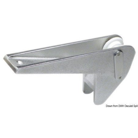 Davier en alliage pour Bruce/Trefoil max 10 kg Osculati - Davier po...