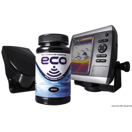 Antifouling noir Marlin Eco pour transducteurs