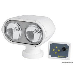 Projecteur Night Eye avec 2 ampoules étanches 12 V Osculati - Proje...