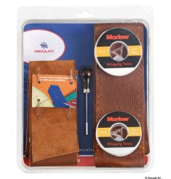 Kit pour revêtir timons de cuir marron