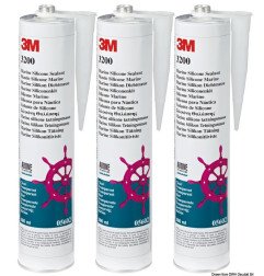 Silicone scellant blanc 3M 3200 MARINA noir 280ml
