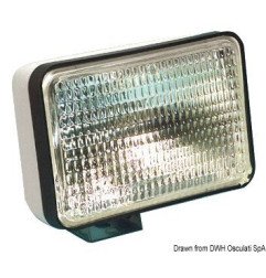 Projecteur halogène étanche Sealed Beam 177 mm Osculati - Projecteu...